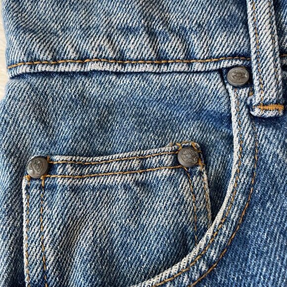 Nonotic Straight Denim Jeans Blue - Picture 5 of 7